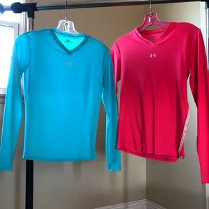 2 for 1!!!   Teal and Hot Pink Under Armour